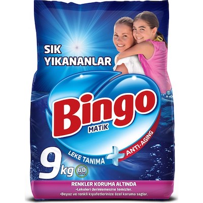 bingo çamaşır deterjanı