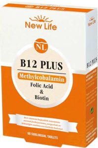 Newlife B12 Plus Methylcobalamin B12 Vitamini Folik Asit Biotin
