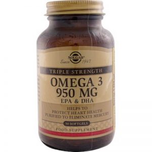 Solgar Omega 3 950 MG 50 Kapsül Balık Yağı