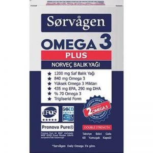 Sorvagen Omega-3 Norveç Balık Yağı Plus Kapsül