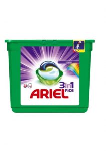 Ariel 3in1 Pods Renkliler için Sıvı Çamaşır Deterjanı Kapsülü 23 Yıkama
