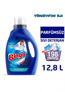Bingo Parfümsüz Hipoalerjenik Sıvı Çamaşır Deterjanı 33 Yıkama 6 x 2145 ML