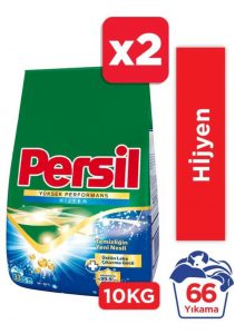 Persil Toz Çamaşır Deterjanı 66 Yıkama Yüksek Performans Hijyen 2 x 5 KG
