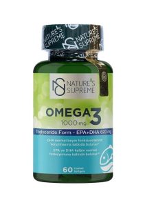 Natures Supreme Omega 3 1000 Mg 60 Kapsul Aromasiz